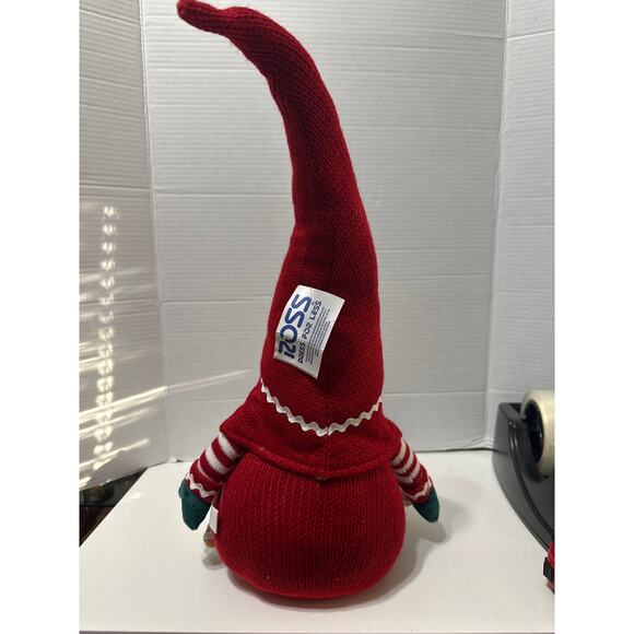 20” Faceless Gnome Christmas decoration with gingerbread men-plush w/legs NWT - Picture 3 of 9